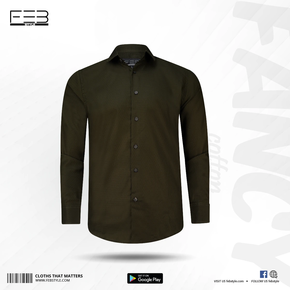 Micro Pattern Diamond Shaped Texture (Olive) ST-F2023